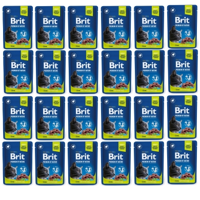 Brit Premium 24 x saszetka 100g jagnięcinadlakotów sterylizowanych